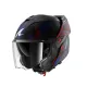 Модуларна каска SHARK OXO SPEED TECH BLACK BLUE RED с Pinlock 70 и ECE 22-06