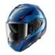 Модуларна каска SHARK OXO MEKARIUM BLUE Flip-back с Pinlock 70 и UV380 очила