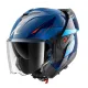 Модуларна каска SHARK OXO MEKARIUM BLUE Flip-back с Pinlock 70 и UV380 очила