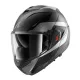 Модуларна каска SHARK OXO MEKARIUM MAT BLACK GREY Flip-back с Pinlock 70