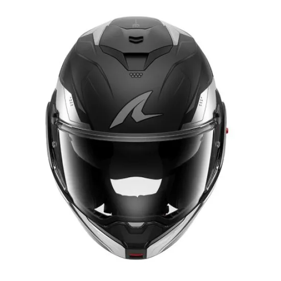Модуларна каска SHARK OXO MEKARIUM MAT BLACK GREY Flip-back с Pinlock 70