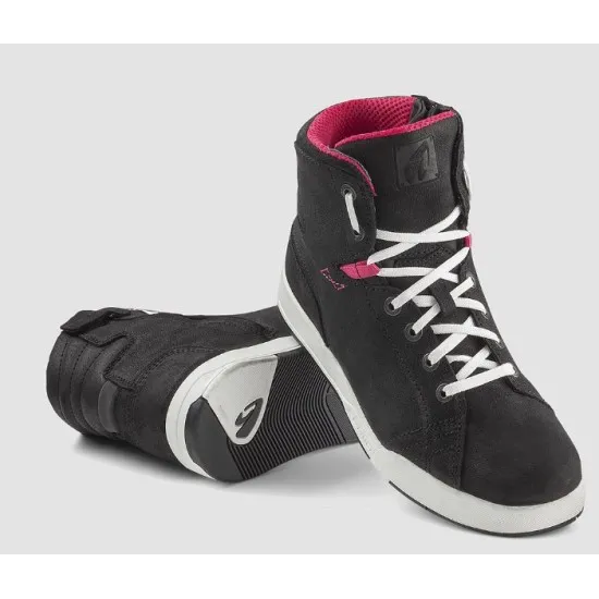 Дамски мото боти FORMA Swift X Fit Lady Dry WP Black White с Drytex мембрана