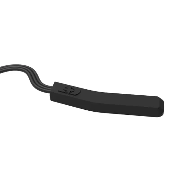 Черна грейка за палци Oxford Hotgrips Evo с лого на марката и гъвкав свързващ кабел