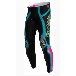 Мотокрос брич TROY LEE DESIGNS SE Ultra Membrane Pants - Black/Yellow