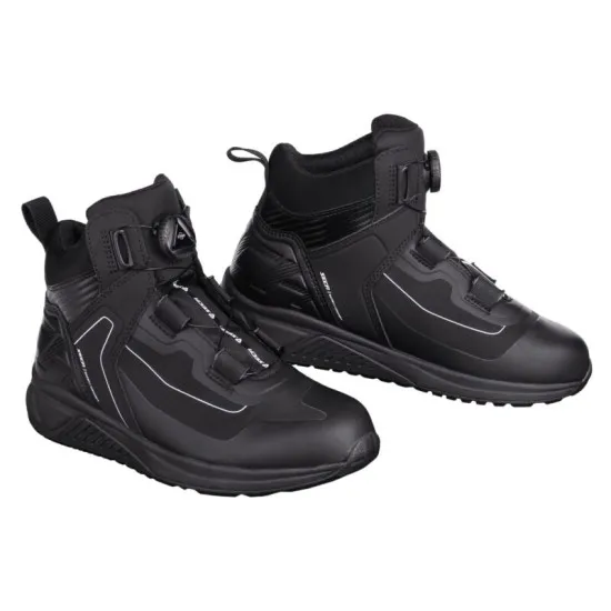 Мото боти SECA DRIFT Black – мото обувки с FitGo® система и EVA подметка