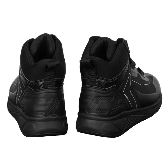 Мото боти SECA DRIFT Black – мото обувки с FitGo® система и EVA подметка