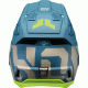 Мотокрос каска THOR FLEET FORGE BLUE с EPS защита и вентилация