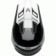 Мотокрос каска THOR FLEET STORM BLACK/WHITE с ERT технология и вентилация