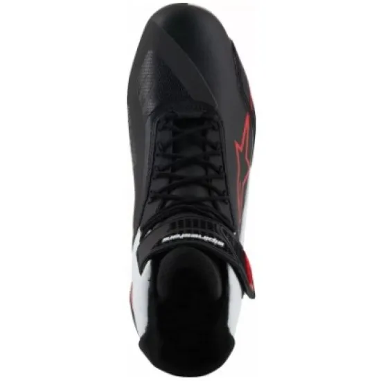 ALPINESTARS FASTER-4 BLK/WHT/RD – мото боти в черно, бяло и червено