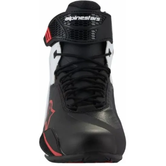 ALPINESTARS FASTER-4 BLK/WHT/RD – мото боти в черно, бяло и червено