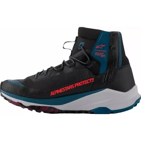 ALPINESTARS SPEEDFORCE XR BK/GN/GY – мото кецове с текстил и полиуретан в черно, зелено и сиво