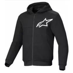 Мото суитшърт ALPINESTARS CHROME V2 BLK/WHT