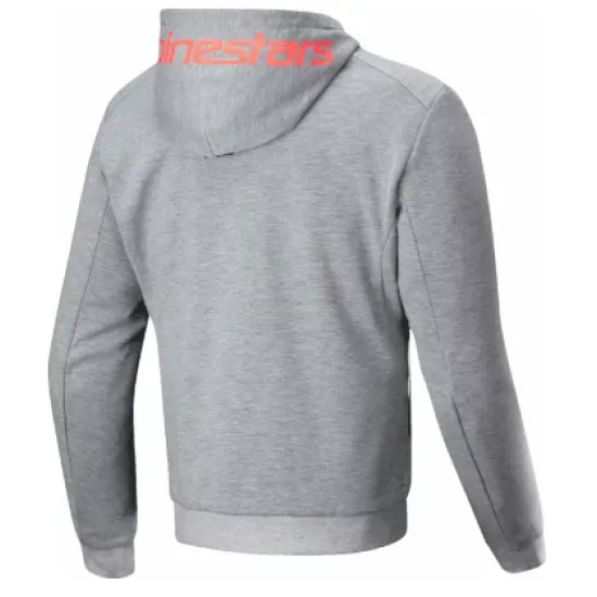 Alpinestars Chrome V2 Grey/Red мото суитшърт с протектори