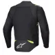 Текстилно мото яке ALPINESTARS T-SPS AIR V2 черно/жълто – мрежеста вентилация и защита
