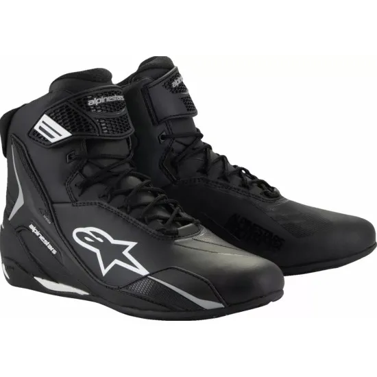 Дамски мото боти ALPINESTARS STELLA FASTER V4 BLK – безшевен дизайн, комфорт и сигурност
