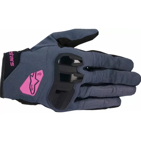 Дамски мото ръкавици Alpinestars Stella Chrome Asph Black/Purple – Hydra Motto