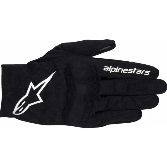 Ръкавици ALPINESTARS REEF V2 BLK/WHT с TPU защита и стреч текстил