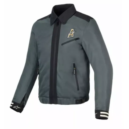 Текстилно мото яке Alpinestars Ignite Air GY/BK/BL с протектори и вентилация