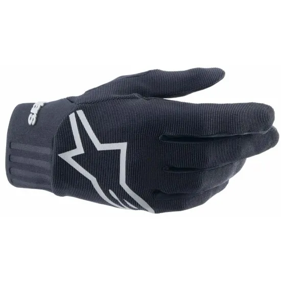 Детски мотокрос ръкавици ALPINESTARS A-DURA BLACK – удобни, защитни и дишащи