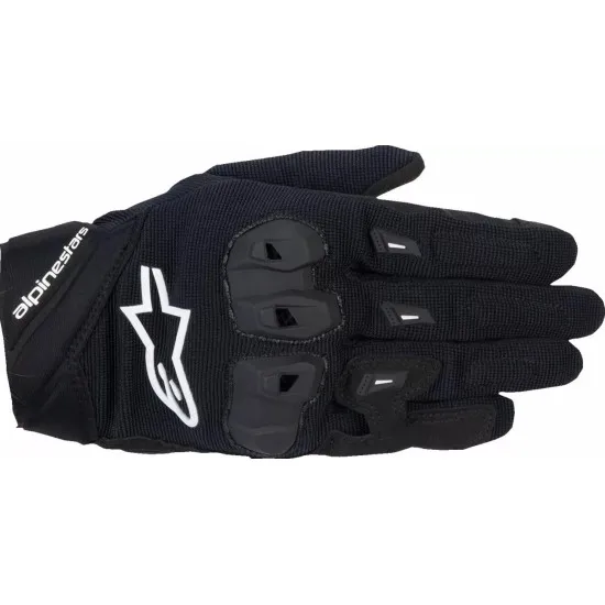 Дамски мото ръкавици ALPINESTARS Stella SP X 1 BK/WH с TPU защита и touchscreen съвместимост