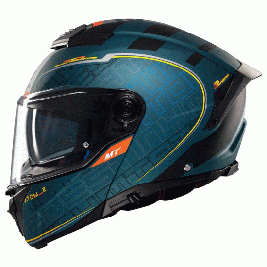 Отваряема каска MT ATOM 2 DESTINY C6 MATT – защитна, модерна и вентилирана