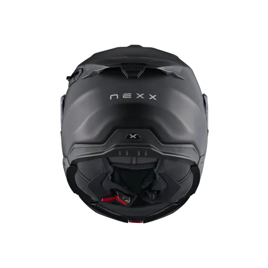 Каска NEXX X.LIFETOUR FLIP UP PLAIN BLACK MATT – удобство и безопасност на пътя