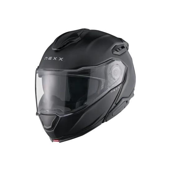 Каска NEXX X.LIFETOUR FLIP UP PLAIN BLACK MATT – удобство и безопасност на пътя