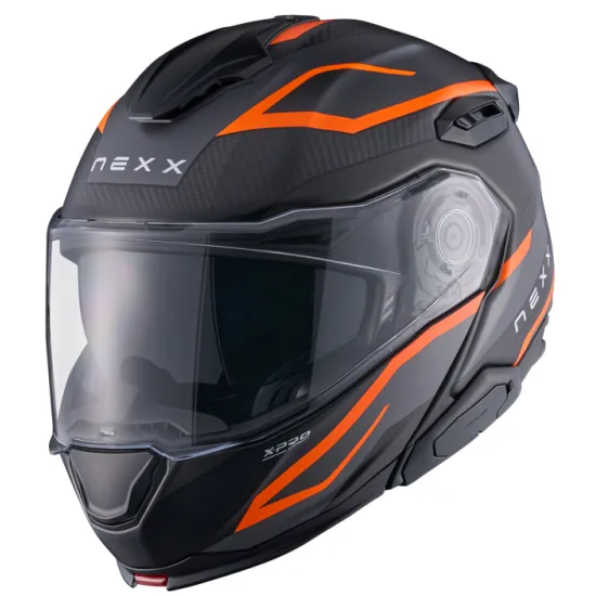 Каска NEXX X.LIFETOUR FLIP UP PRO MILE ORANGE GRAY – перфектен избор за пътувания
