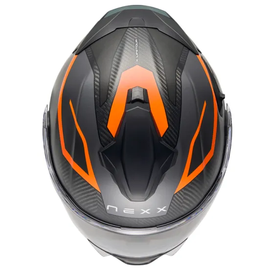 Каска NEXX X.LIFETOUR FLIP UP PRO MILE ORANGE GRAY – перфектен избор за пътувания