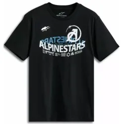Тениска ALPINESTARS CSF SEMICIRCLE BLACK