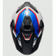 Адвенчър каска NEXX Y.TRAVL QUEST WHITE/BLUE/RED – каска за приключения с UV защита