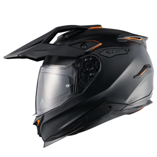NEXX Y.TRAVL PLAIN BLACK – каска с UV защита, Pinlock визьор и Bluetooth свързаност Адвенчър каска NEXX Y.TRAVL PLAIN BLACK – офроуд и туристическа каска с отлична вентилация