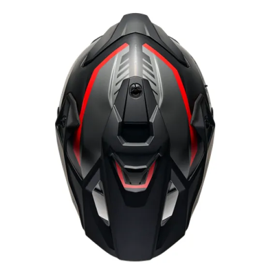 Адвенчър каска NEXX Y.TRAVL QUEST BLACK RED – универсална каска за офроуд и шосейно каране