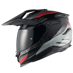 Адвенчър каска NEXX  Y.TRAVL QUEST BLACK RED 
