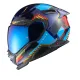 Каска NEXX X.WST3 FLUENCE BLUE RED – ултралека и устойчива на удари