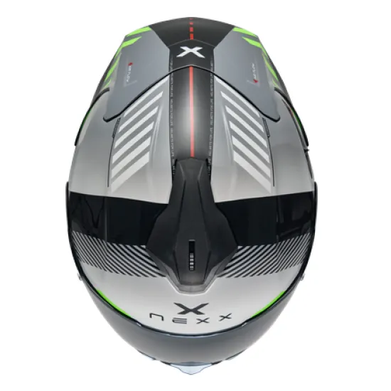 Каска NEXX Y100R FADE GRAY BLACK – ултралека и безопасна мото каска с слънчеви очила