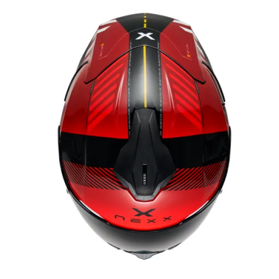 Каска NEXX Y100R FADE RED BLACK – спортен и удобен избор за мотоциклетисти