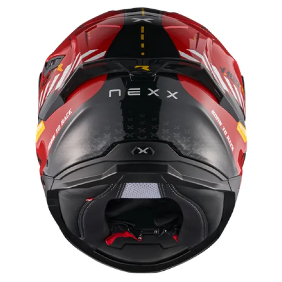 Каска NEXX Y100R FADE RED BLACK – спортен и удобен избор за мотоциклетисти