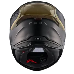 Каска NEXX Y100R SUBSONIC BLACK GOLD MATT