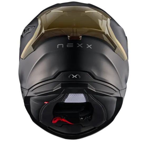 Каска NEXX Y100R SUBSONIC BLACK GOLD MATT – модерен и комфортен избор за мотоциклетисти