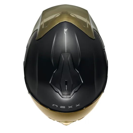 Каска NEXX Y100R SUBSONIC BLACK GOLD MATT – модерен и комфортен избор за мотоциклетисти