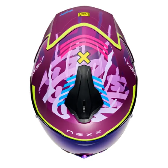 Каска NEXX Y100R URBANGRAM AUBERGINE MATT – стилен и комфортен избор за мотоциклетисти