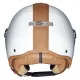 Каска NEXX Y.10 MIDTOWN WHITE CAMEL – стилна градска каска с вградени слънчеви очила и микрометрична закопчалка