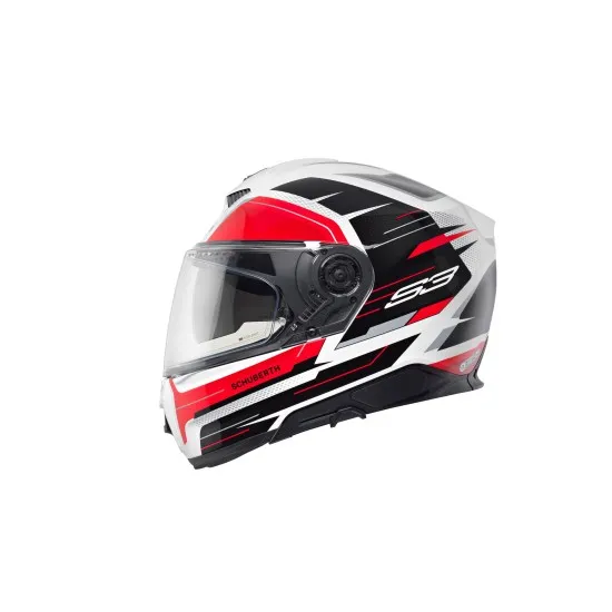 SCHUBERTH S3 Apex White – премиум каска с интегриран визьор и сертификация ECE 22.06