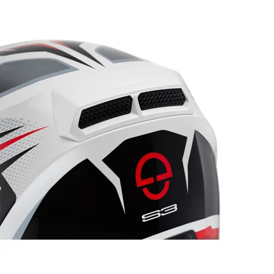 SCHUBERTH S3 Apex White – премиум каска с интегриран визьор и сертификация ECE 22.06