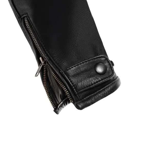SECA HORNET II BLACK – Стилно и защитно кожено мото яке