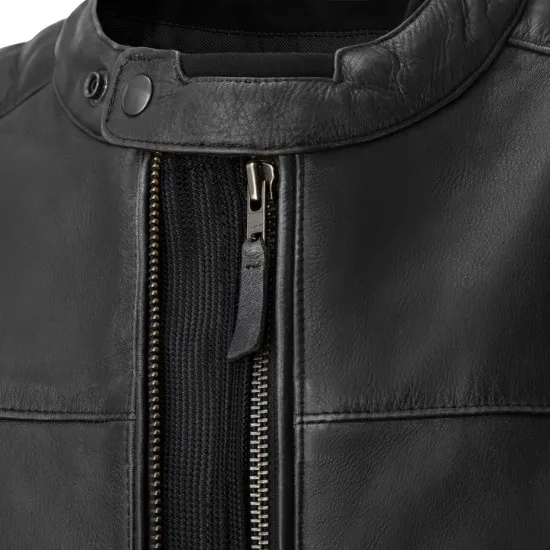 SECA HORNET II BLACK – Стилно и защитно кожено мото яке
