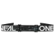 Мотокрос очила O`NEAL B-33 ROLL OFF ICTUS – черно/бяло, с ROLL OFF система и UV защита