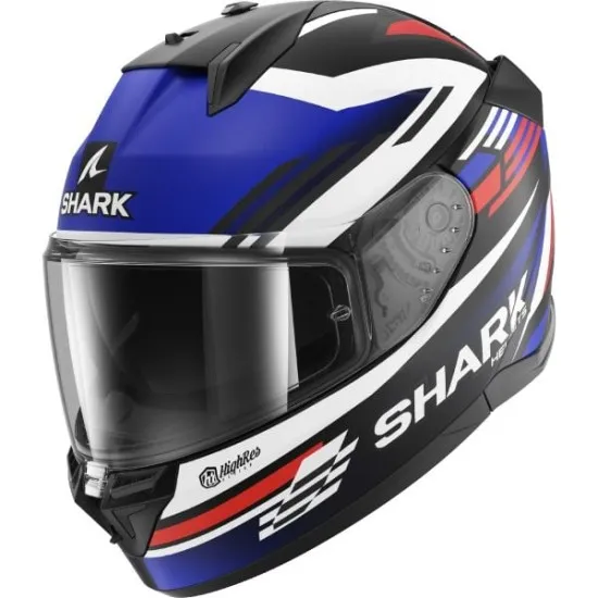 SHARK D-SKWAL 3 FIRSTLAP MAT – мото каска с вградени очила и Pinlock