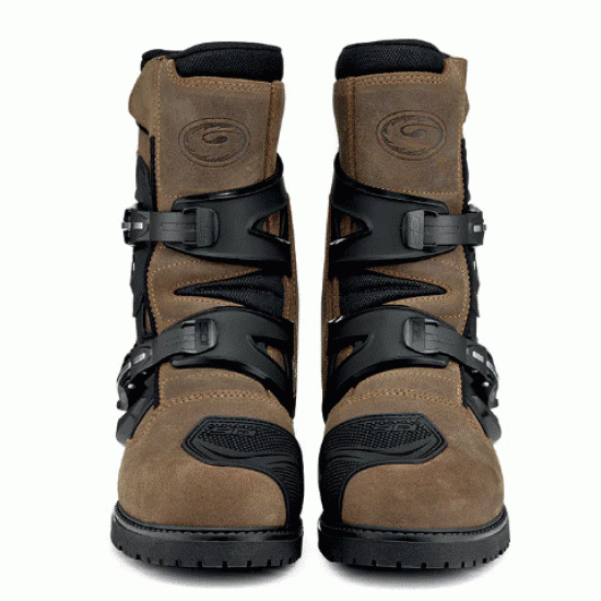 Мото боти SIDI MID ADVENTURE 2 GORE-TEX TABACCO – водоустойчиви туристически обувки за мотористи